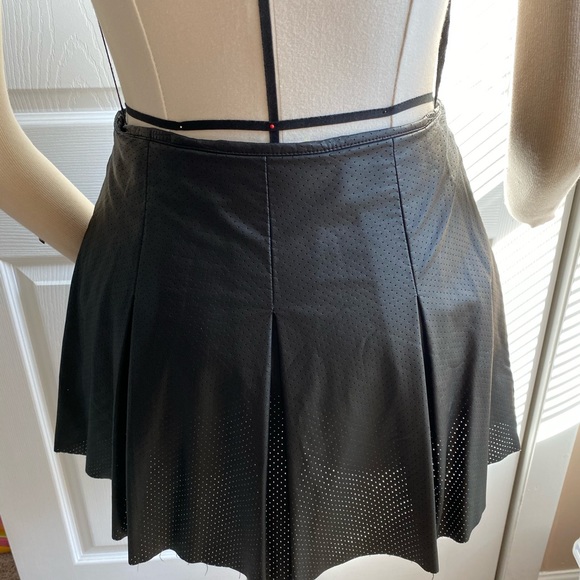 BCBGeneration Black Mesh Tennis Skirt - Picture 2 of 4